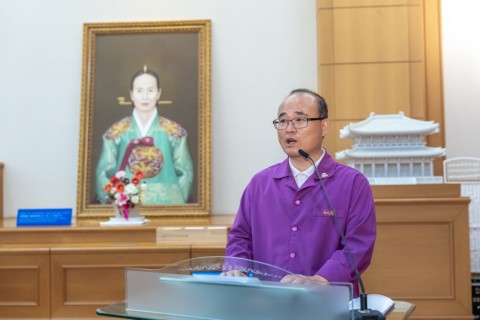 Graduation Ceremony of the 285th Hyojeong CheonBo 40-Day Workshop (187th for Blessed Wives / 15th for Global Peace Project)